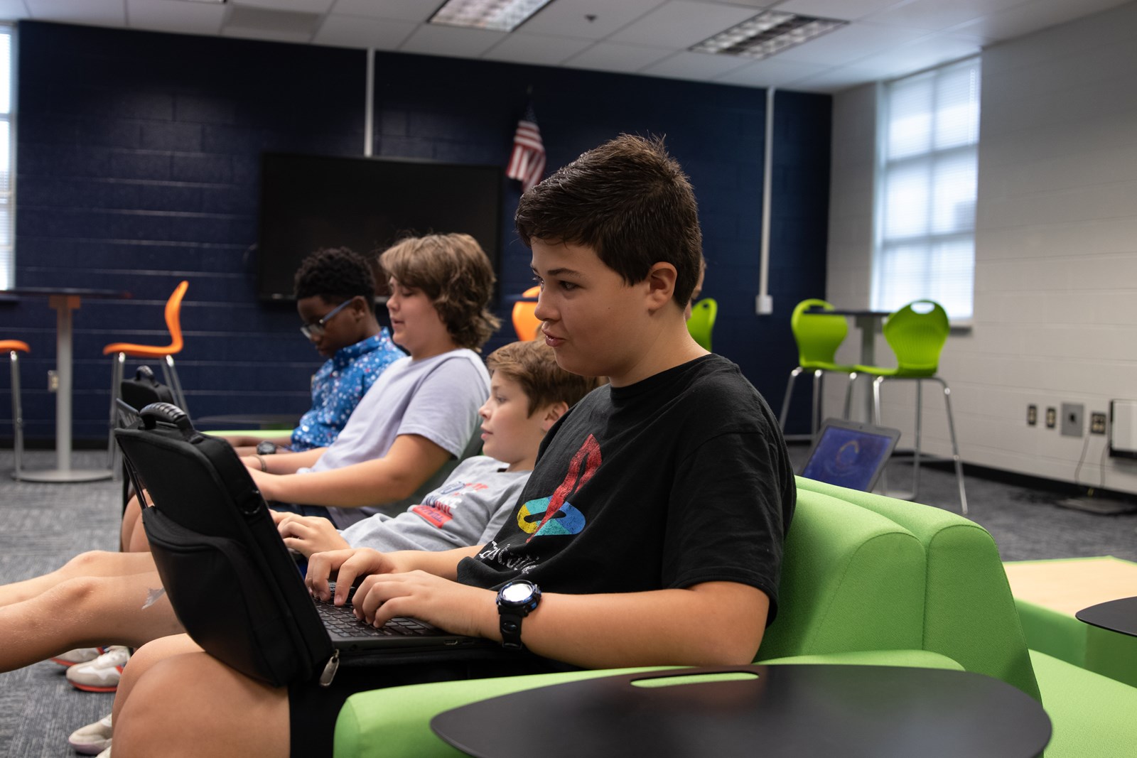 Community Helps McClure Open Collaborative STEM Labs for Students